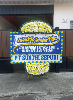Papan Bunga Duka di Tembelang